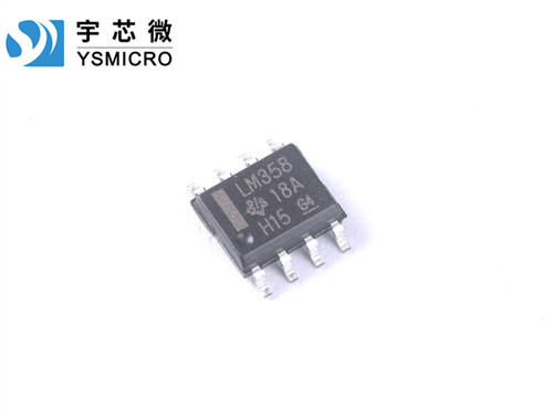 高壓雙運算放大器 LM358 DIP-8/SOP-8